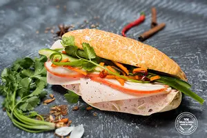 Mixed Vietnamese Hams Banh Mi